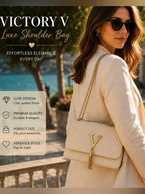 Victory V Luxe Shoulder Bag